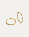 BE PLAYFUL Hoop Earrings 45.0mm - Gold