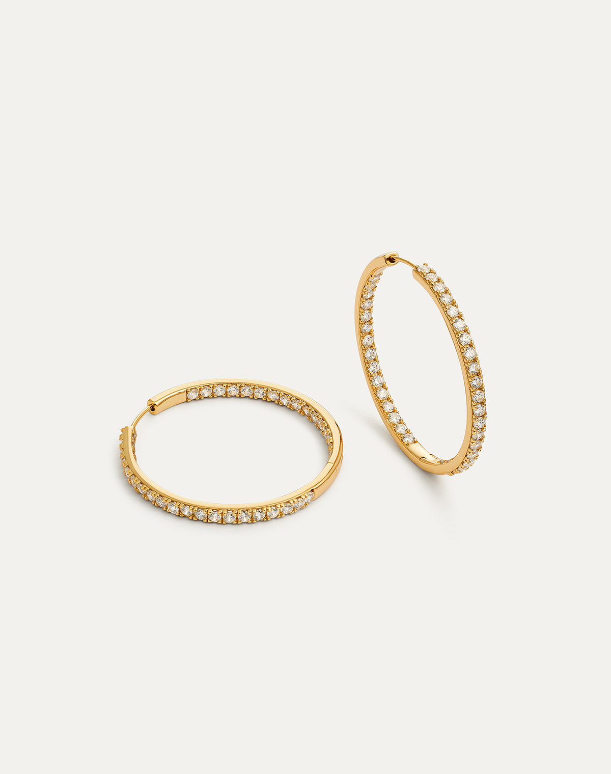 BE PLAYFUL Hoop Earrings 45.0mm - Gold