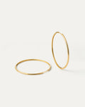 BE PROUD Hoop Earrings 55.0mm - Gold