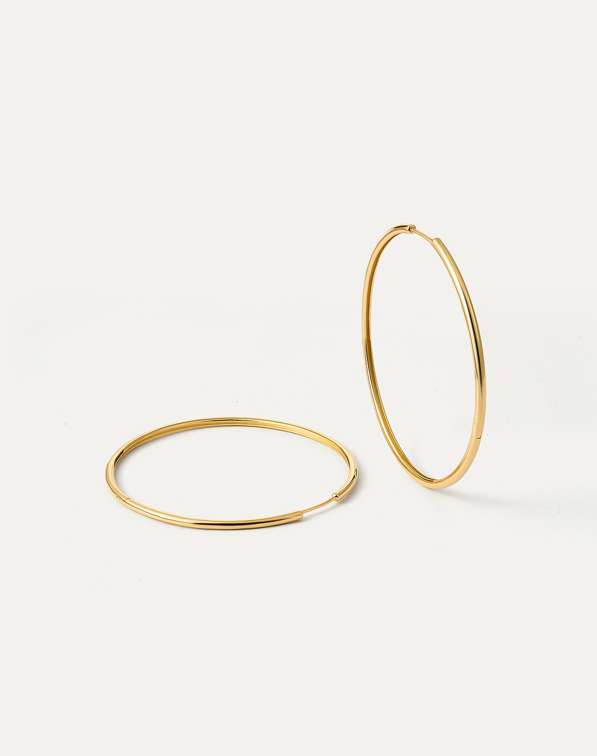 BE PROUD Hoop Earrings 55.0mm - Gold