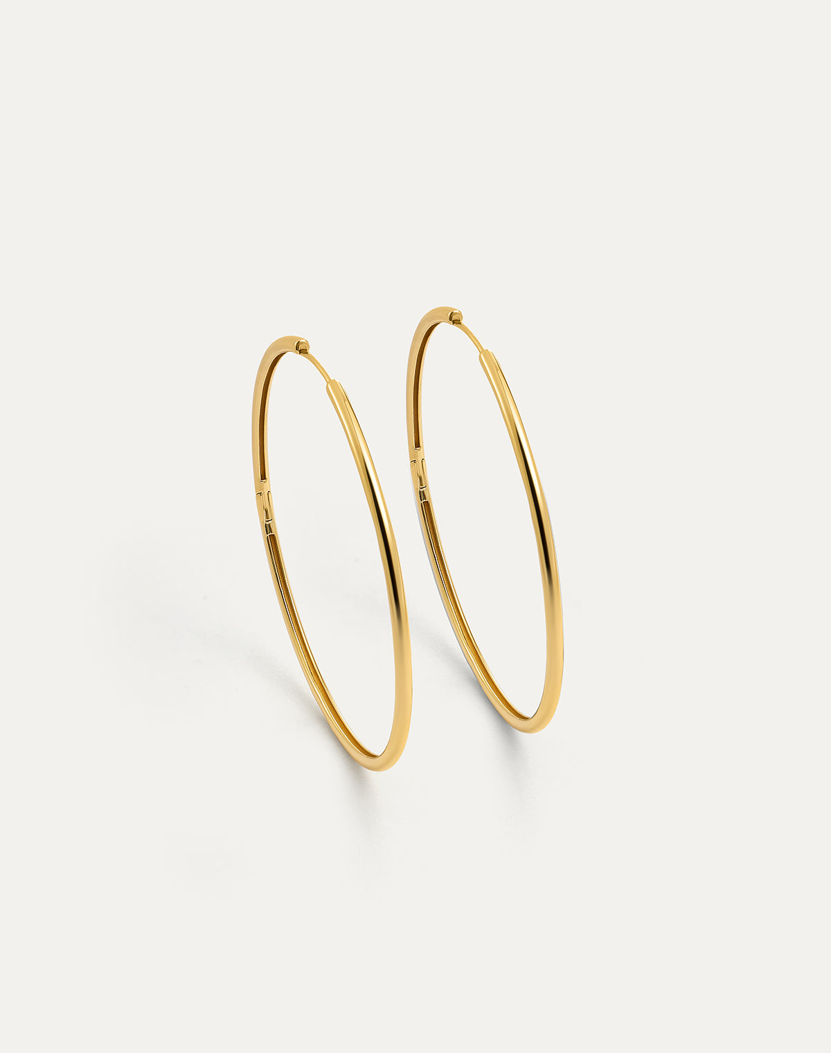BE PROUD Hoop Earrings 55.0mm - Gold