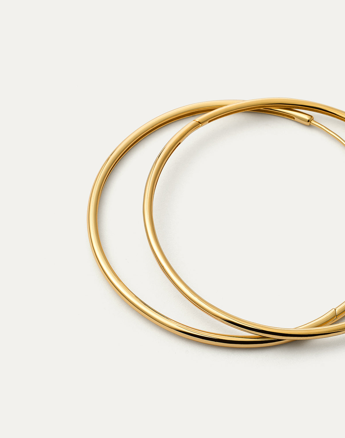 BE PROUD Hoop Earrings 35.0mm - Gold
