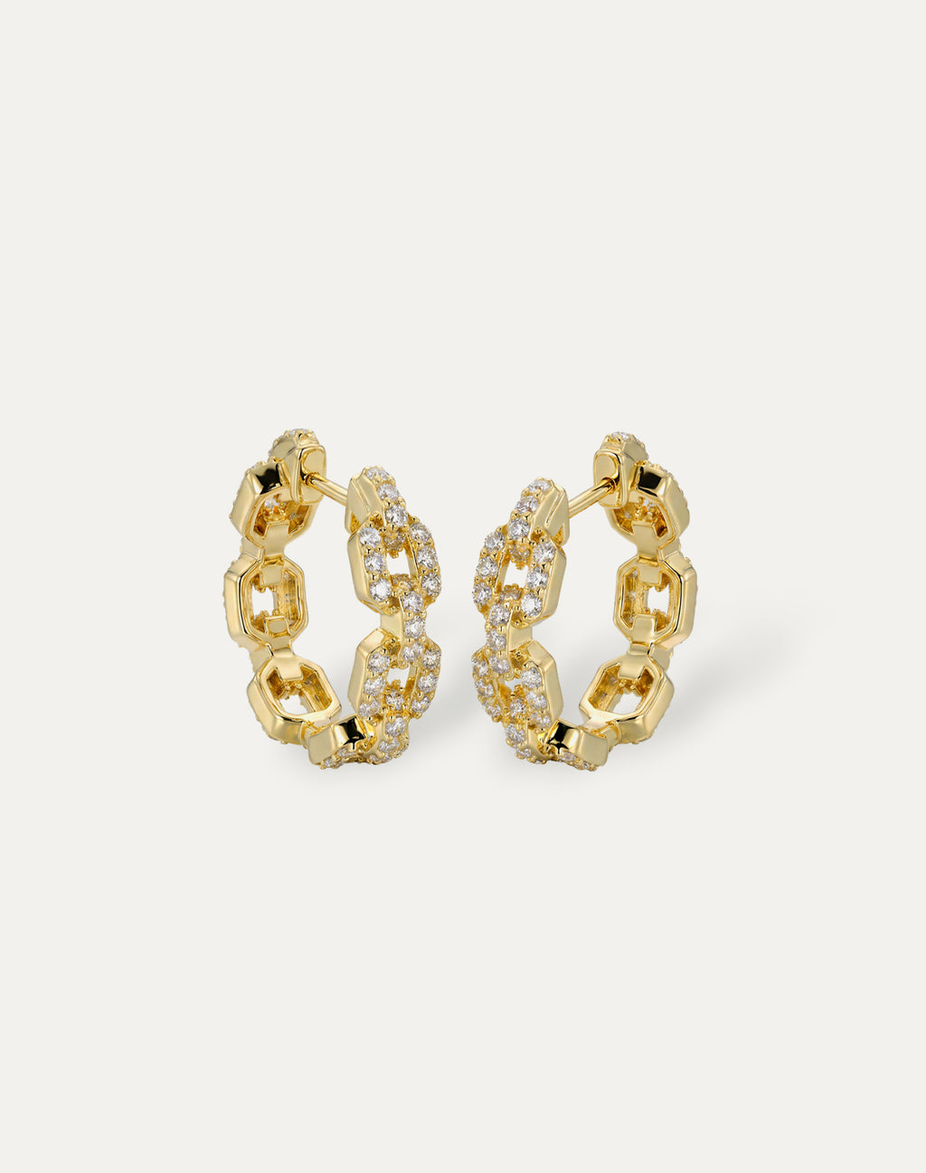 BE RADIANT Hoop Earrings 20.0mm (minis) - Gold