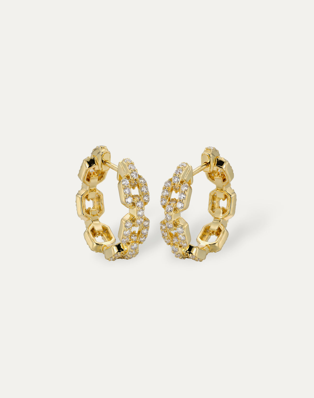 BE RADIANT Hoop Earrings 20.0mm (minis) - Gold