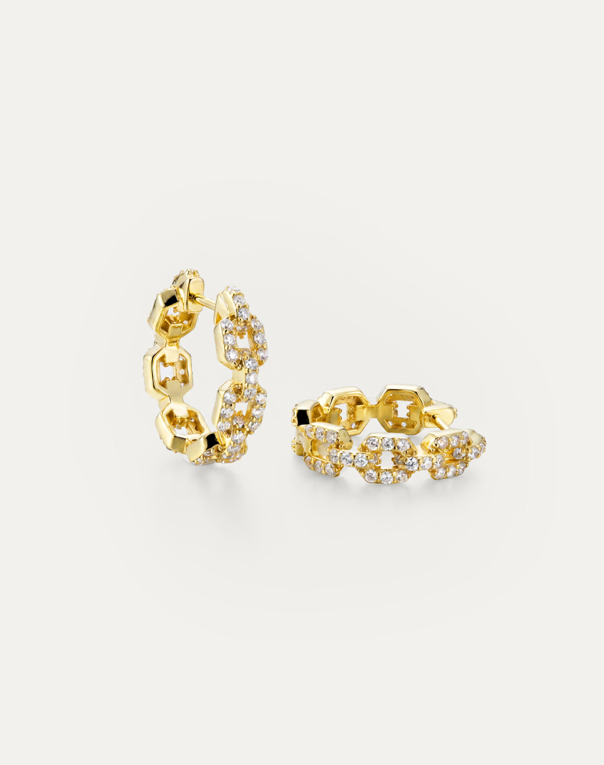 BE RADIANT Hoop Earrings 20.0mm (minis) - Gold