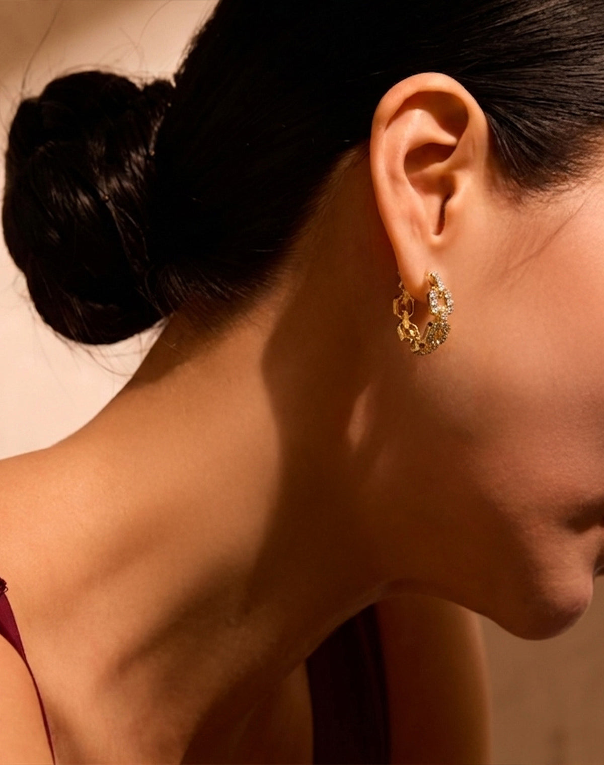 BE RADIANT Hoop Earrings 20.0mm (minis) - Gold
